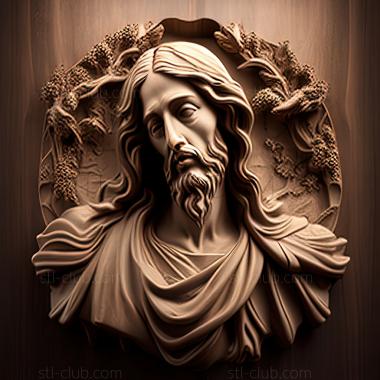 3D model st jesus (STL)